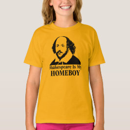 Camiseta William Shakespeare é meu ficar em casa