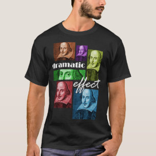 Camiseta William Shakespeare Efeito Dramático