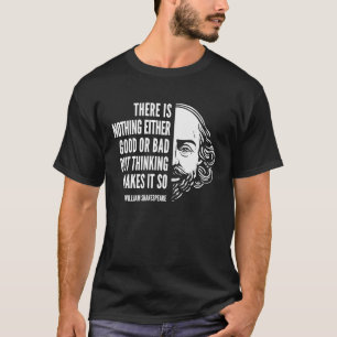 Camiseta William Shakespeare Não Cita Nada De Bom Ou B