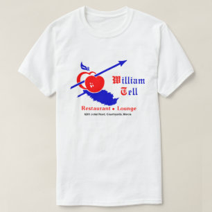 Camiseta William tell Restaurant, Lounge