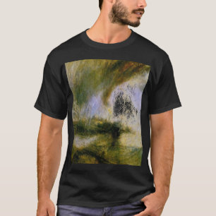 Camiseta william Turner - tempestade de neve