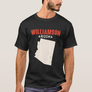 Camiseta Williamson Arizona EUA Estado América Viagem Arizo
