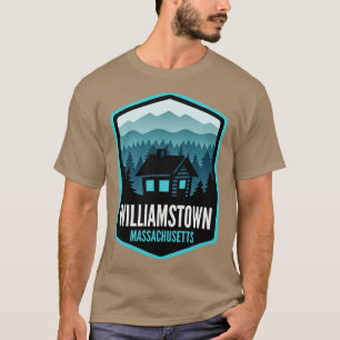Camiseta Williamstown Massachusetts Mountain Town Cabine