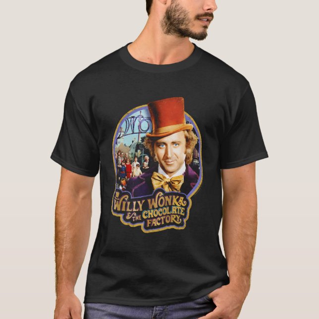 Camiseta Willy Wonka Contestants Longsleeve T Shirt (Frente)