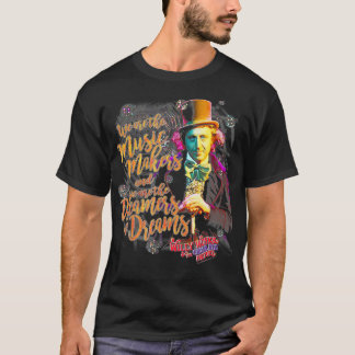 Camiseta Willy Wonka e a Fábrica de Chocolate as Mães Músic