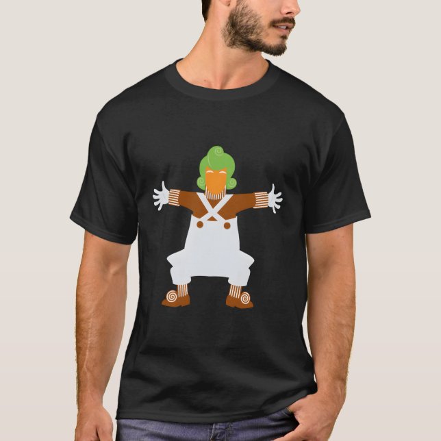 Camiseta Willy Wonka E A Fábrica De Chocolate Oompa L (Frente)