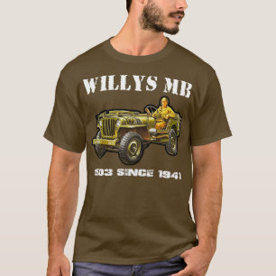 Camiseta Willys MB G503 Militares Fora da Estrada WW2