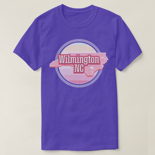 Camiseta Wilmington NC The PINK (Frente do Design)