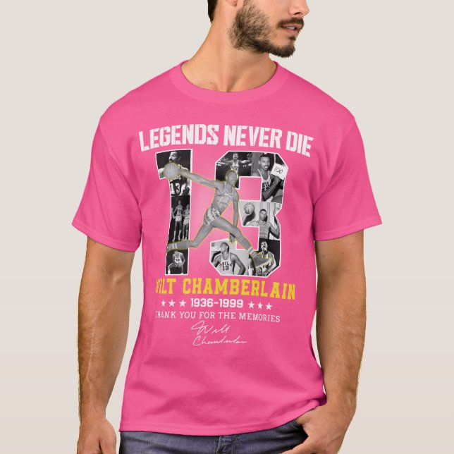 Camiseta Wilt Chamberlain Lend Signature Vinta (Frente)