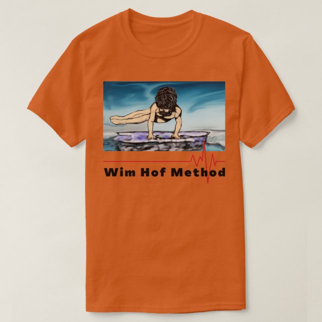 Camiseta Wim Hof Método 2 (Frente do Design)