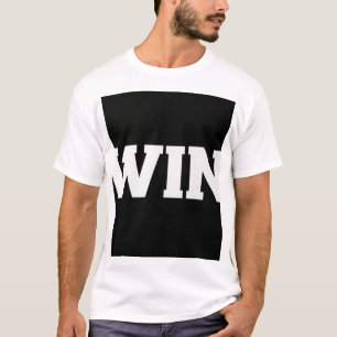 Camiseta WIN Bold Typography Motivação Ginásio F