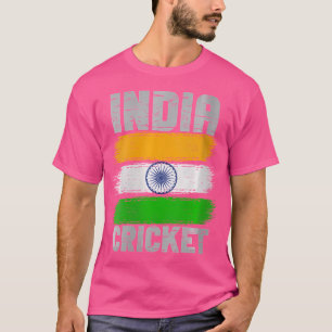 Camiseta Win India Cricket Fan Batsmen Indiano