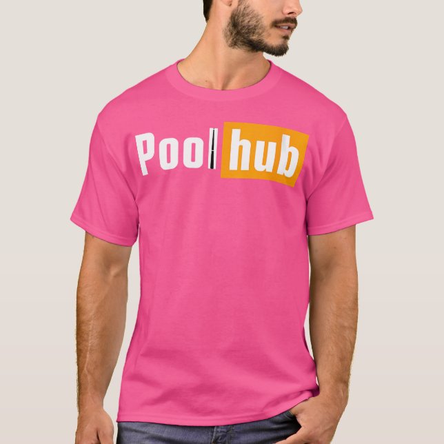 Camiseta Win Piscina Hub Funny Billiards Piscina League Sno (Frente)