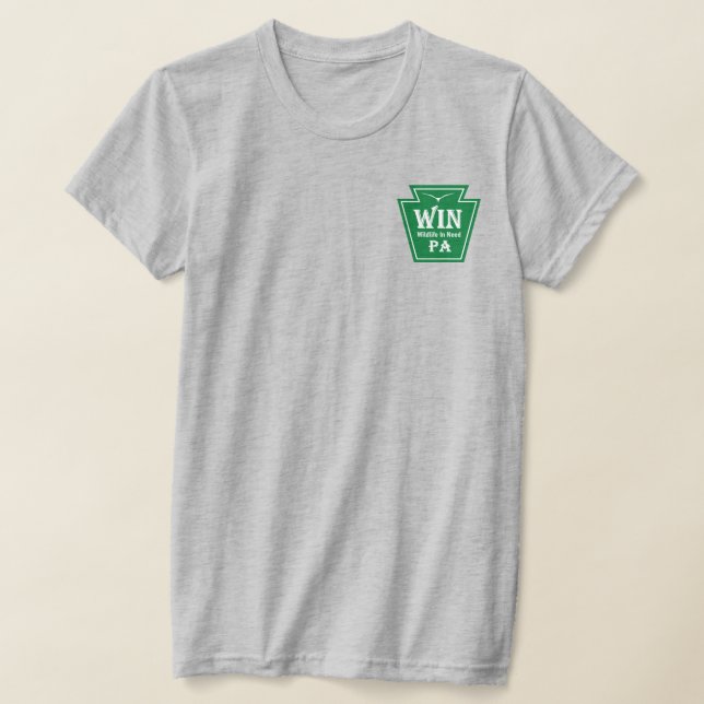 Camiseta WIN Women’s Logo com código QR (Postura )