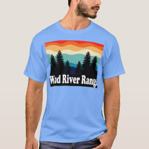 Camiseta Wind River Range Wyoming Retro