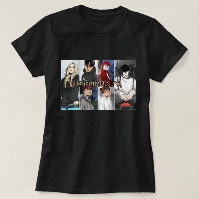 CAMISETA WINDBREAKER MANHWA (Frente do Design)