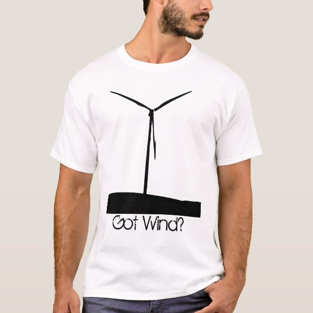 Camiseta windmill1, obtido o vento? (Frente)