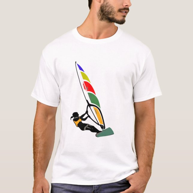 Camiseta Windsurf com entusiasmo (Frente)