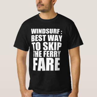 Camiseta Windsurf: melhor maneira de ignorar a tarifa de fe