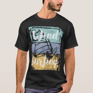 Camiseta Windsurfing Vintage Retro Windsurf