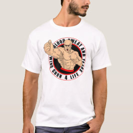 Camiseta Wing Chun 4 Life - Suor e Lágrimas de Sangue