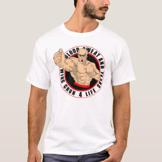 Camiseta Wing Chun 4 Life - Suor e Lágrimas de Sangue