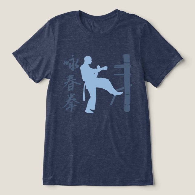 Camiseta Wing Chun Kung Fu (Design frontal)