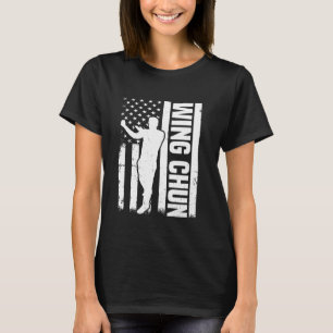 Camiseta Wing Chun US Flag Wing Chun Fighter