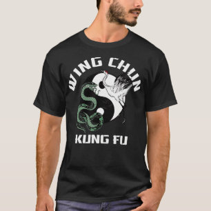 Camiseta Wing Chun Yin Yang Crane Cobra