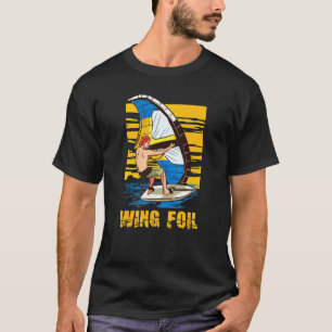 Camiseta Wing Foil Wing Surfing Wind Surf Ocean Wind Surfi