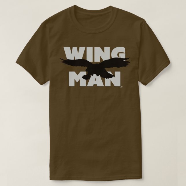 Camiseta Wing Man 1 (Frente do Design)