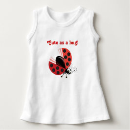 Camiseta Wing-Nutz™_Ladybug_Sweet & Cute como um inseto!