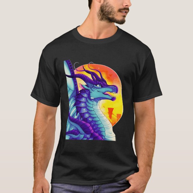 Camiseta Wing Of Fires Legends Fathom Darkstalker Clearsigh (Frente)