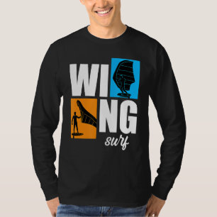 Camiseta Wing Surf Wingfoil Wingsurf Retro