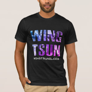 Camiseta Wing Tsun Comic Book - Azul