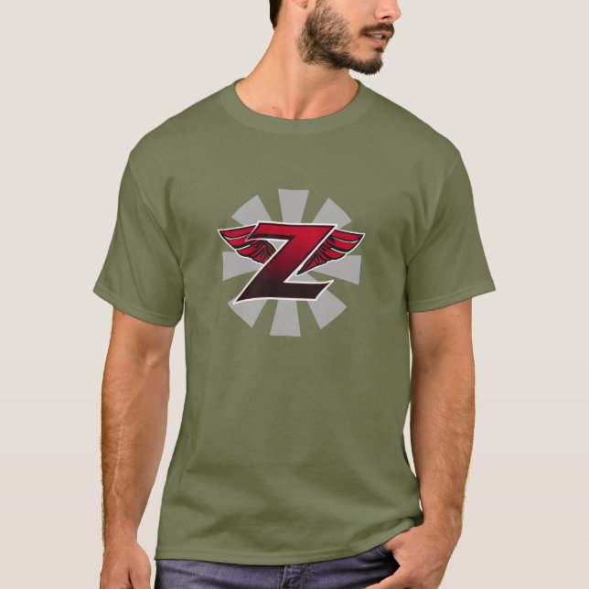 Camiseta Winged Inferno Z  (Frente)