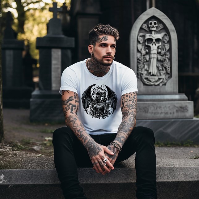 Camiseta Winged she-Demon (Criador carregado)