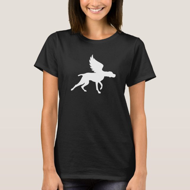 Camiseta Winged Vizsla (Frente)