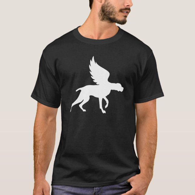 Camiseta Winged Vizsla (Frente)