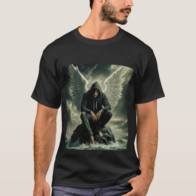 Camiseta Wings Men Ocean Style Fashions (Frente)