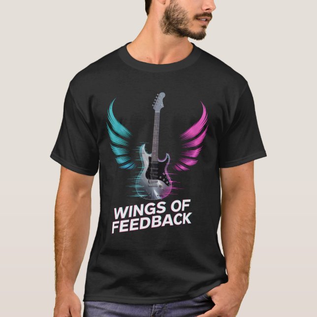 Camiseta Wings of Feedback (Frente)