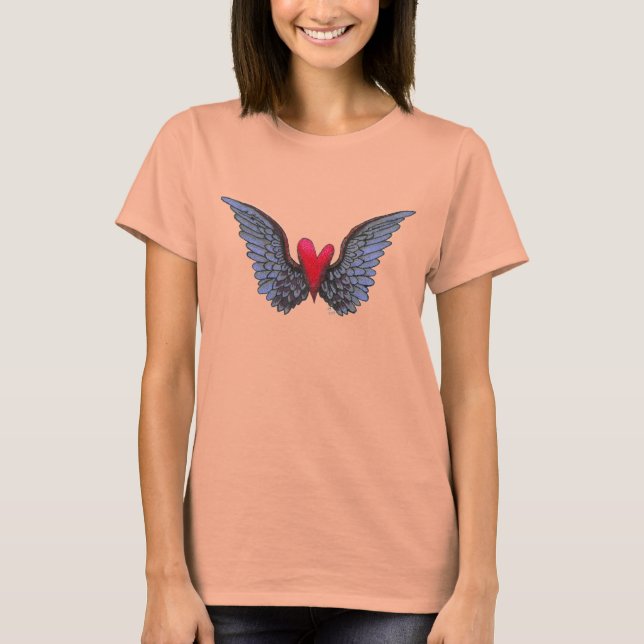 Camiseta Wings of Love (Frente)