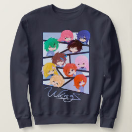 Camiseta Wingz Multi Character Sweatshirt