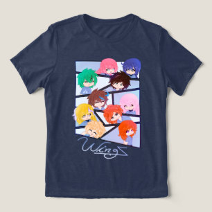 Camiseta Wingz Múltiplos Personagens
