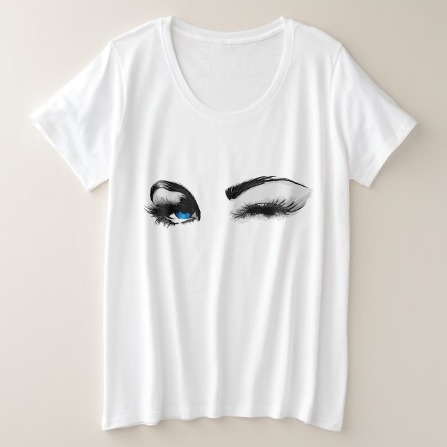 Camiseta Winking (Frente do Design)
