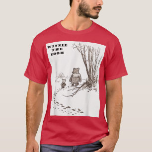 Camiseta Winnie Bear e Pig 1926