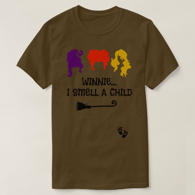 Camiseta Winnie I Cheire Uma Criança 2 (Frente do Design)