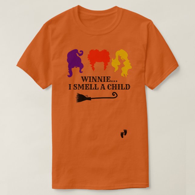 Camiseta Winnie I Cheire Uma Criança 3 (Frente do Design)
