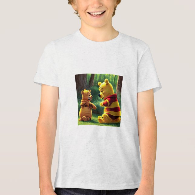 Camiseta Winnie, o pooh 1. (Frente)