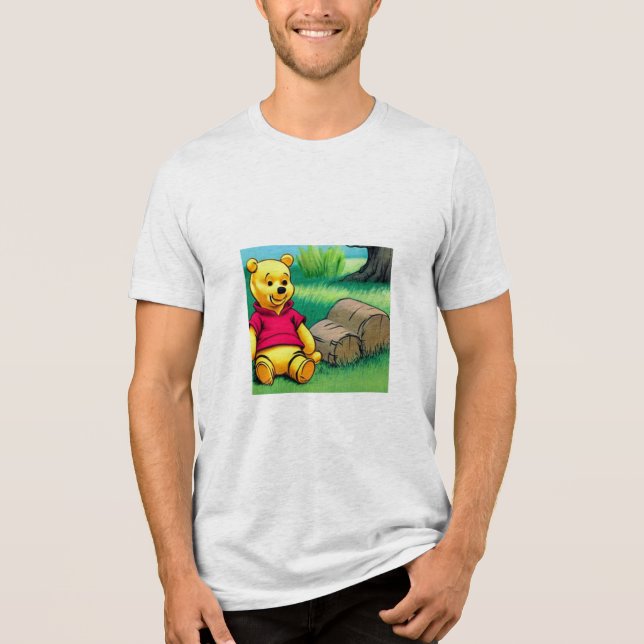 Camiseta Winnie, o Pooh 5. (Frente)